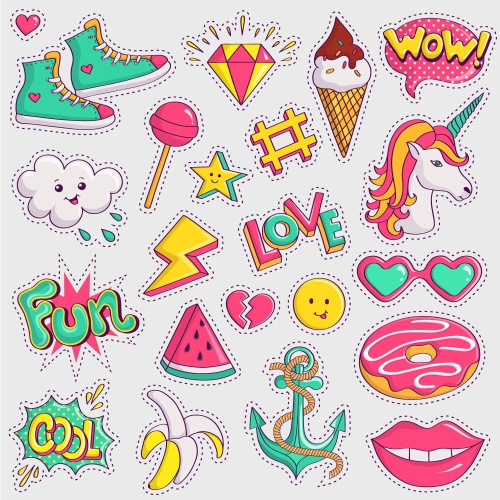 Scrapbooking Papercraft Sticker Sheets Stickers Etna pe