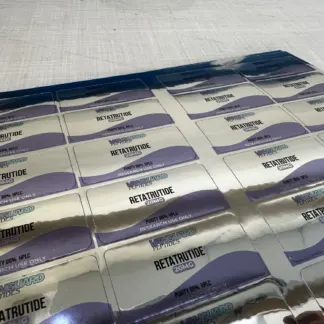 Labels printed on Silver Mirror Vinyl - Permanent
