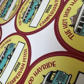 Labels printed on Paper labels - white uncoated (sheets)