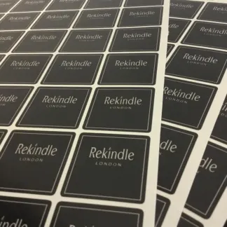 Clear Labels – Waterproof Vinyl example