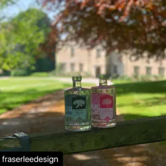 Clear Labels – Waterproof Vinyl, Gin Labels example