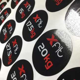 Laminated Durable Waterproof Vinyl Labels example