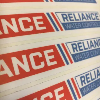 Laminated Durable Waterproof Vinyl Labels example
