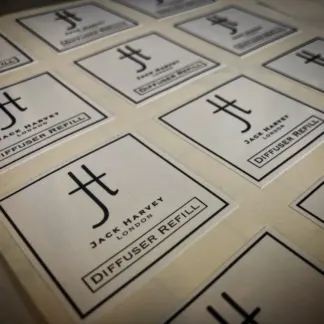 Cosmetic Labels example