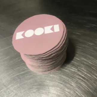 Die Cut Stickers example