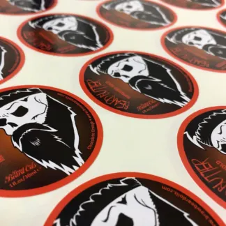 Beard Oil Labels example