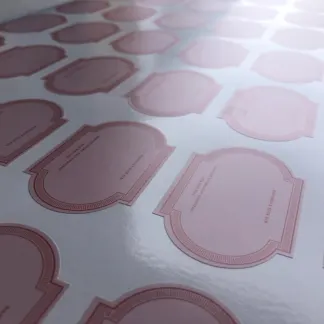 Waterproof Labels and Stickers, Custom Labels example