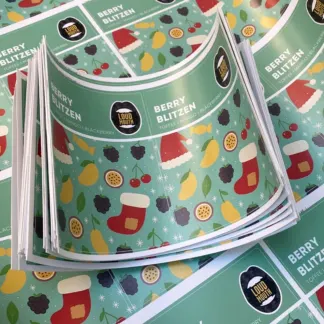 Waterproof Labels and Stickers example