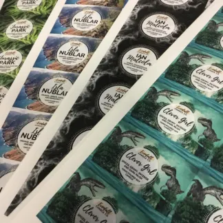 Candle Labels example