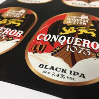 Beer Bottle Labels, Paper Labels example