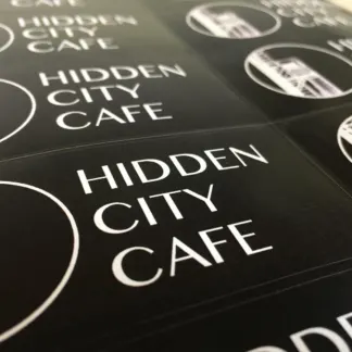 Paper Labels example