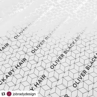 Foiled Labels – Foiled on SRA4 Sheets example