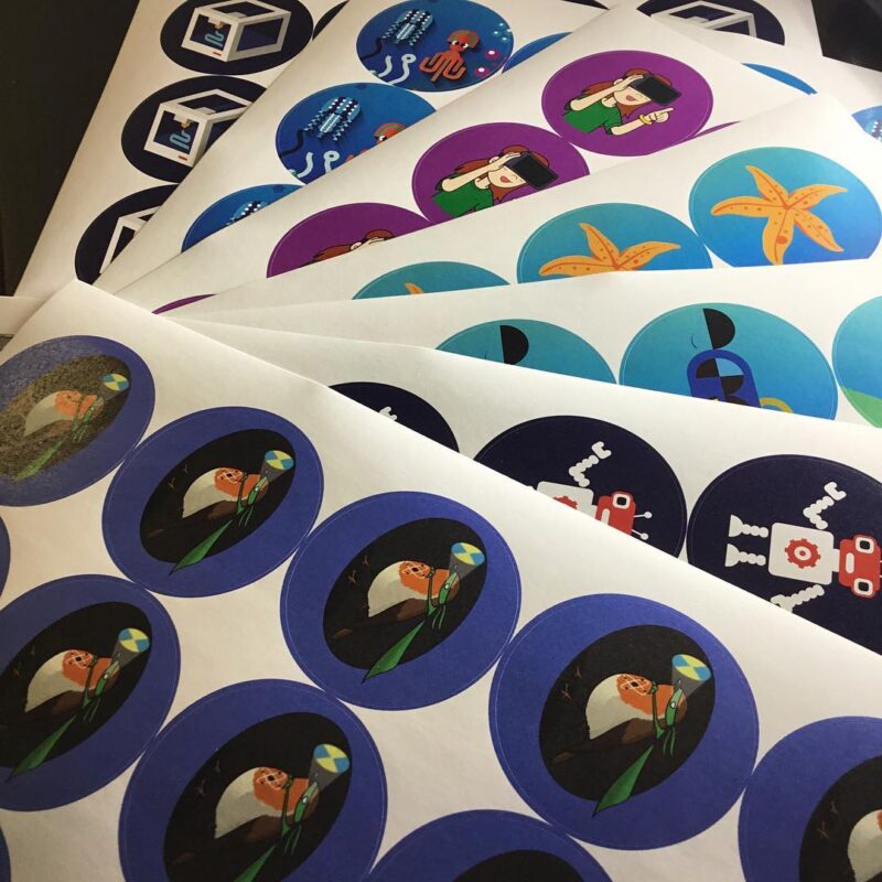 #premiumpaper #diameter #round #permanent #cmyk #stickers #labels #pp45 @stickythingsltd