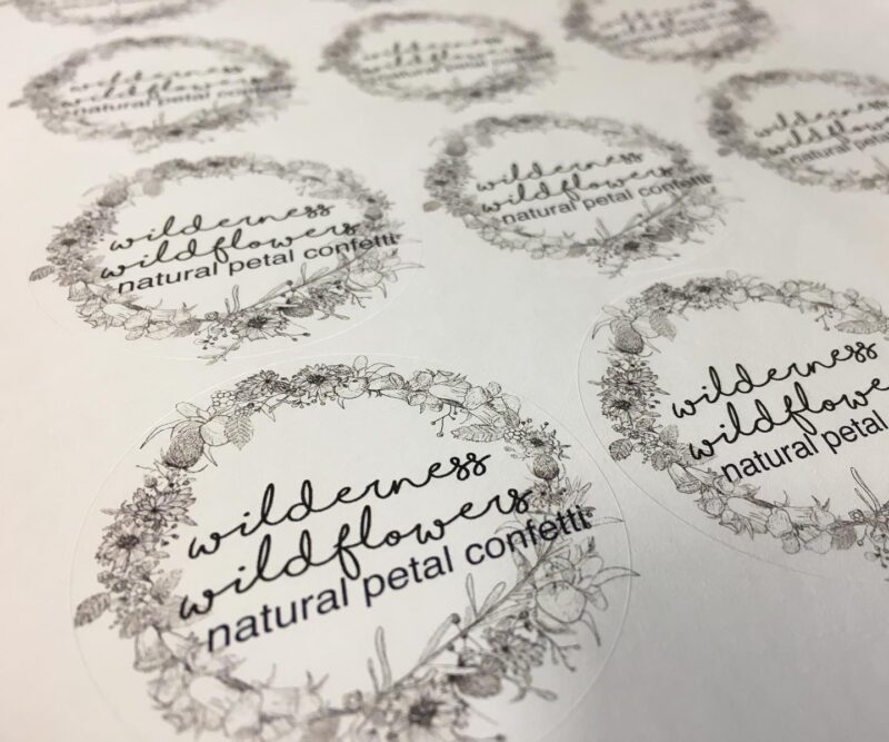 #premiumpaper #round #uncoated #permanent #paper #labels #stickers #design #online #graphicdesign #logo #branding #printing #printingcompany #packaging #custom #madeintheuk #stickythings
